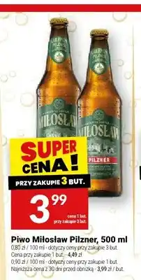 Twój Market Piwo Miłosław Pilzner oferta