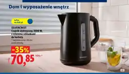 Lidl Zestaw czajnik elektryczny Silvercrest z czterema szklankami do herbaty oferta