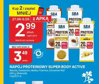 Napój proteinowy Super Body Active Wanilia
