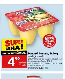 Twój Market Serek Danonki Danone wanilia 4-pak oferta