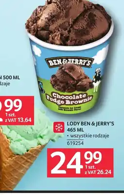 Selgros Brownie Ben & Jerry's oferta