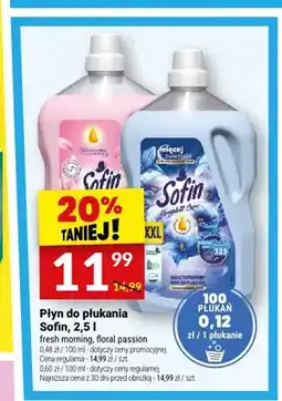 Twój Market Płyn do płukania Sofin Fresh Morning oferta