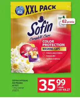 Selgros Kapsułki do prania Sofin oferta