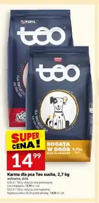 Twój Market Karma dla psa sucha Teo wołowina oferta