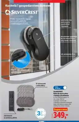 Lidl Robot do mycia okien z funkcją spryskiwania SilverCrest oferta