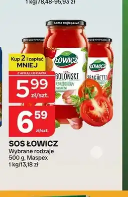 Chorten Sos spaghetti Łowicz oferta