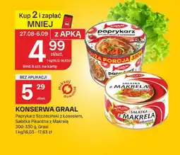 Chorten Konserwa Paprykarz Szczeciński z łososiem Graal oferta