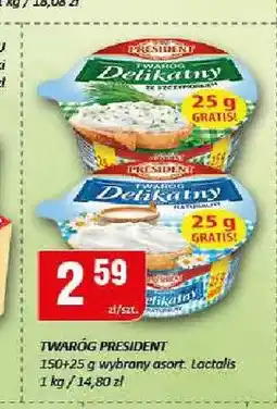 Chorten Twaróg Delikatny ze szczypiorkiem Président oferta