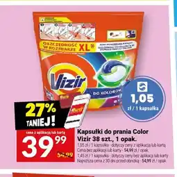 Twój Market Kapsułki do prania Color Vizir oferta