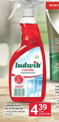 Selgros Płyn do mycia szyb Ludwik oferta