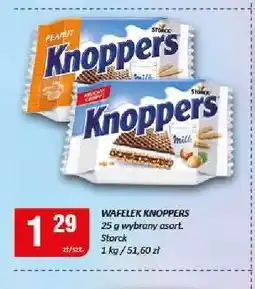 Chorten Wafelek Knoppers Peanut oferta