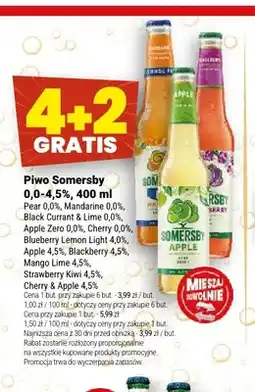 Twój Market Piwo bezalkoholowe Somersby Pear oferta