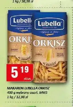 Chorten Makaron Lubella Orkisz świdry oferta