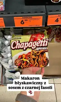 Biedronka Makaron błyskawiczny Nongshim Chapagetti z sosem z czarnej fasoli oferta