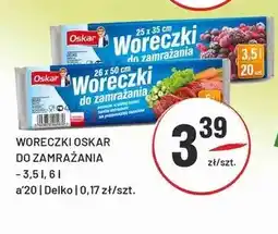 Sedal Woreczki do zamrażania 6 l Oskar oferta