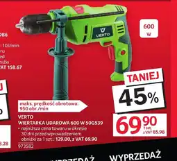 Selgros Wiertarka udarowa Verto oferta
