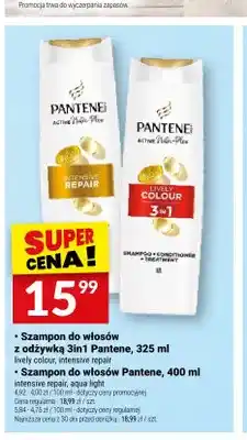 Twój Market Szampon do włosów z odżywką 3in1 Pantene Lively Colour oferta