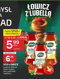Chorten Sos spaghetti Łowicz oferta
