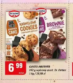 Chorten Ciasto Airfryer karmelowe cookies Dr. Oetker oferta