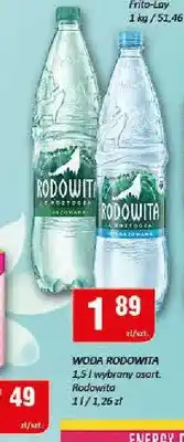 Chorten Woda mineralna niegazowana Rodowita z Roztocza oferta