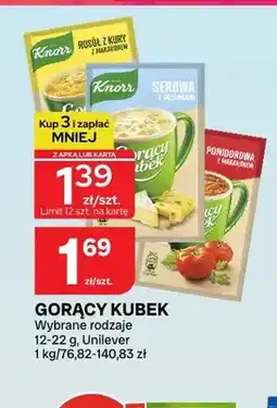Chorten Zupa Gorący Kubek Knorr pomidorowa z makaronem oferta