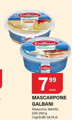 Chorten Mascarpone Galbani klasyczne oferta