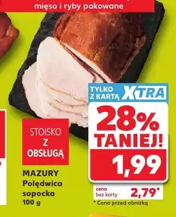 Kaufland Polędwica sopocka Mazury oferta