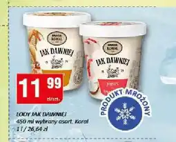 Chorten Lody Jak Dawniej śmietankowe Bracia Koral oferta