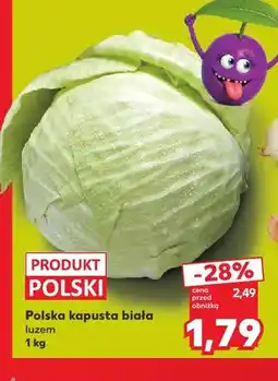 Kaufland Kapusta biała polska oferta
