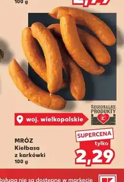 Kaufland Kiełbasa z karkówki Mróz oferta