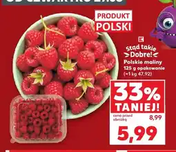 Kaufland Maliny polskie Stąd takie Dobre! oferta