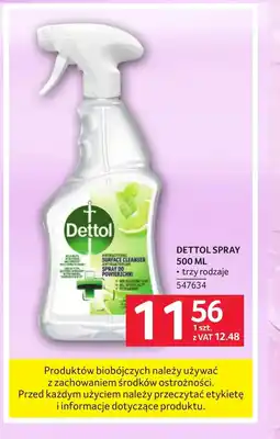 Selgros Środek do powierzchni Dettol oferta