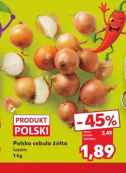 Kaufland Cebula żółta polska oferta