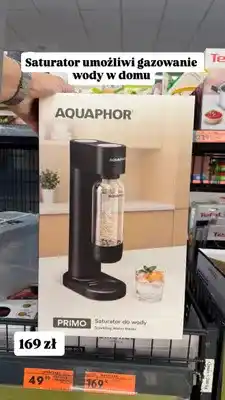 Biedronka Saturator do wody Aquaphor Primo oferta