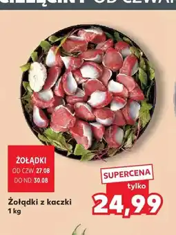 Kaufland Żołądki z kaczki oferta
