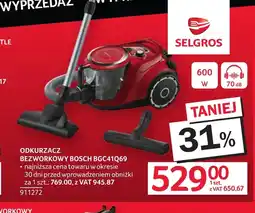 Selgros Odkurzacz Bosch oferta