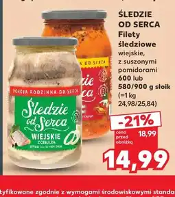 Kaufland Filety śledziowe wiejskie Śledzie od Serca oferta