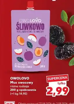 Kaufland Mus owocowy Owolovo oferta