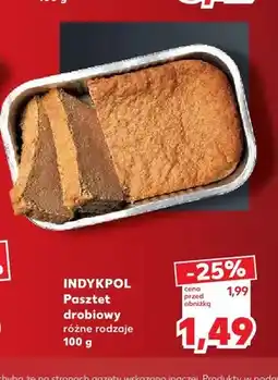 Kaufland Pasztet drobiowy Indykpol oferta