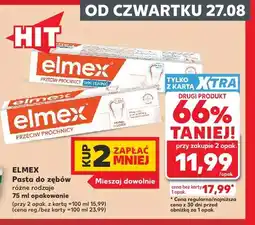 Kaufland Pasta do zębów Elmex Przeciw Próchnicy oferta