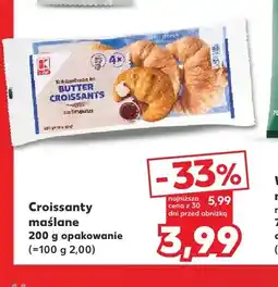 Kaufland Croissanty maślane K-Classic oferta