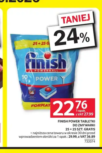 Tabletki do zmywarki Finish