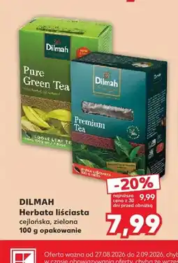 Kaufland Herbata liściasta cejlońska Dilmah oferta
