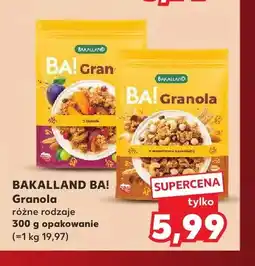 Kaufland Granola 5 bakalii BA! oferta