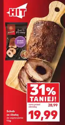 Kaufland Schab ze śliwką do zapieczenia Sokołów oferta