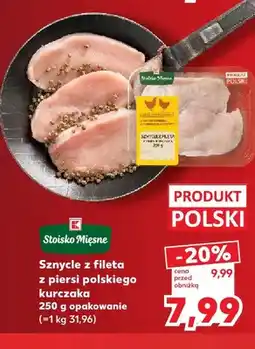 Kaufland Sznycle z fileta z piersi kurczaka Stoisko Mięsne oferta