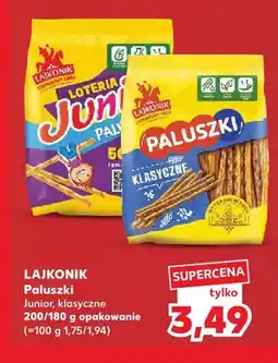 Kaufland Paluszki junior Lajkonik oferta