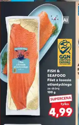 Kaufland Filet z łososia atlantyckiego ze skórą Fish & Seafood oferta