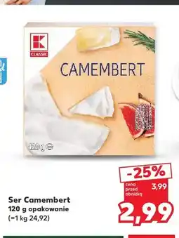 Kaufland Ser Camembert K-Classic oferta