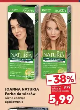 Kaufland Farba do włosów Joanna Naturia oferta